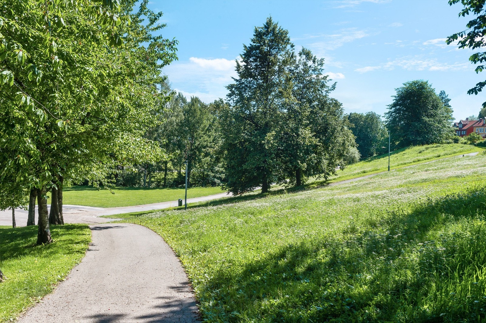 Sagene er kjent for sine mange parker og grønne lunger. Galleribilde