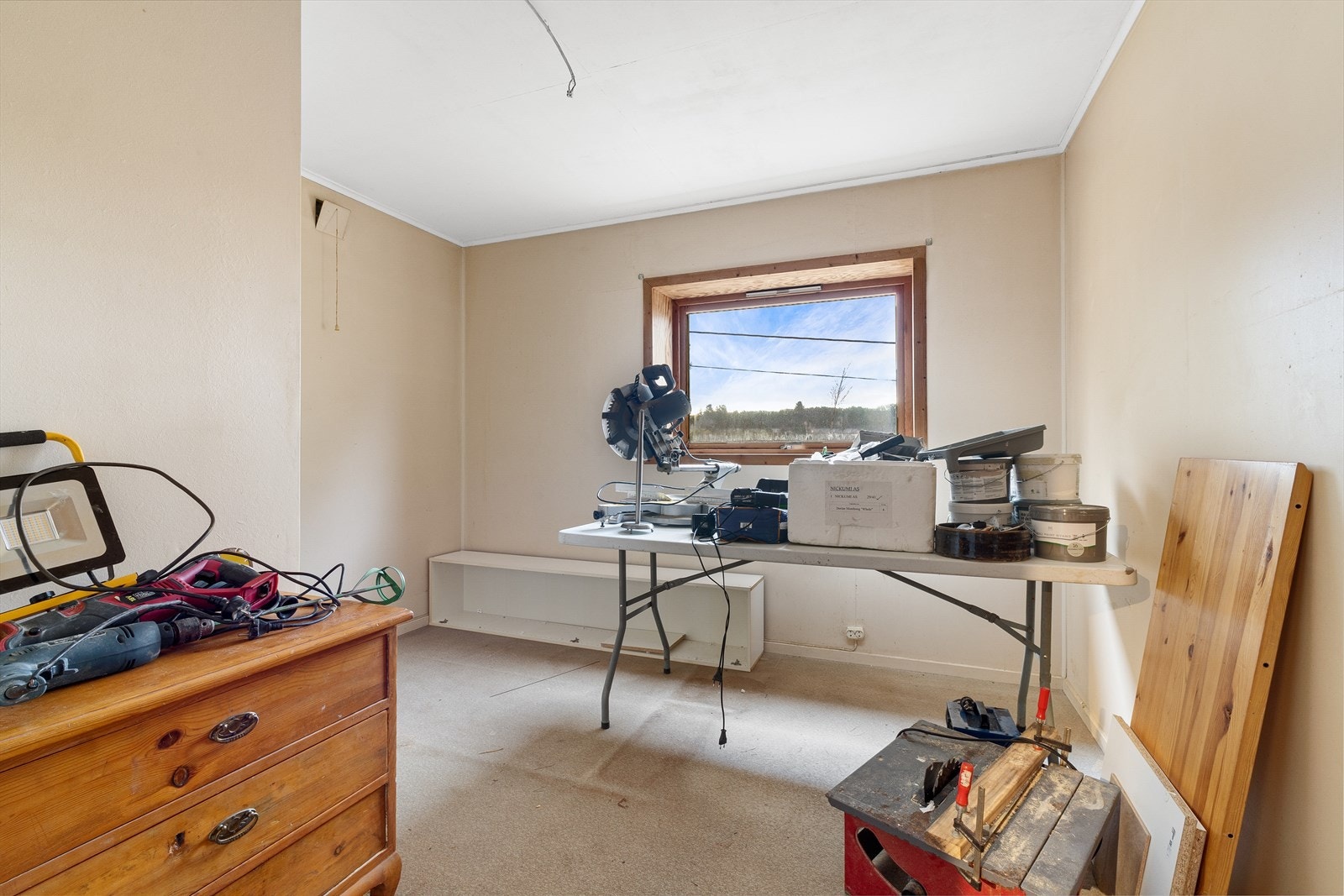 Rommene kan innredes med standard soveromsmøblement. Galleribilde