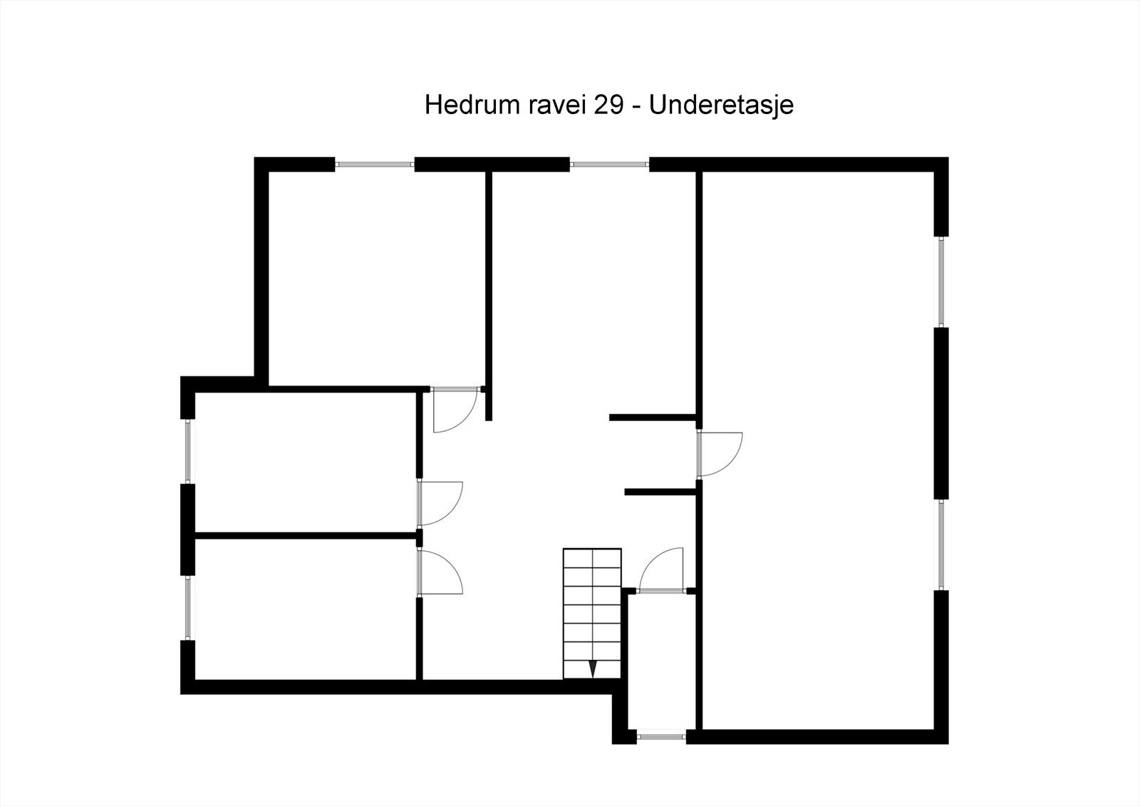 Plantegning kjeller Galleribilde