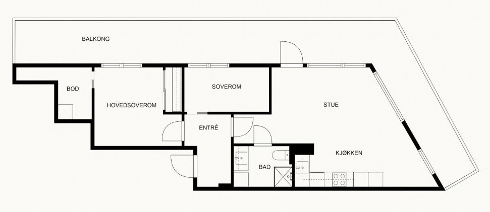 Plantegning. Galleribilde