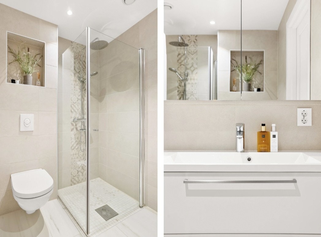 Moderne og lekkert bad. Galleribilde