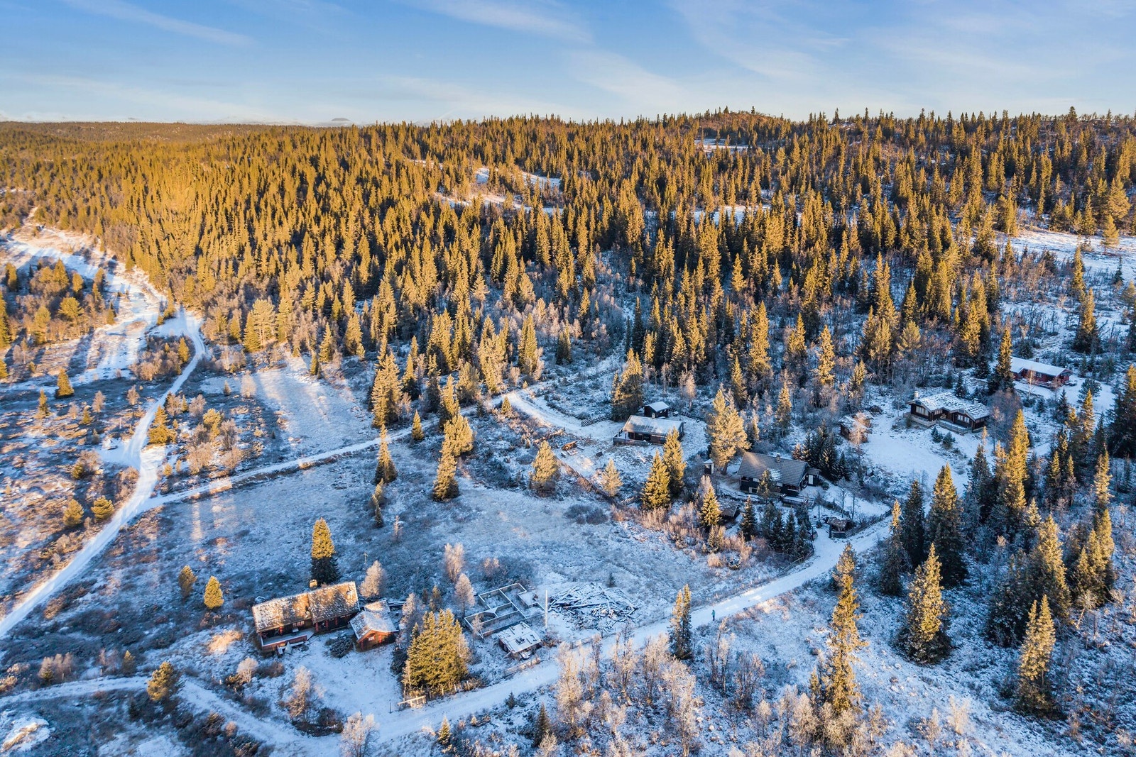 Her har du mulighet til å skape din drømmehytte! Galleribilde