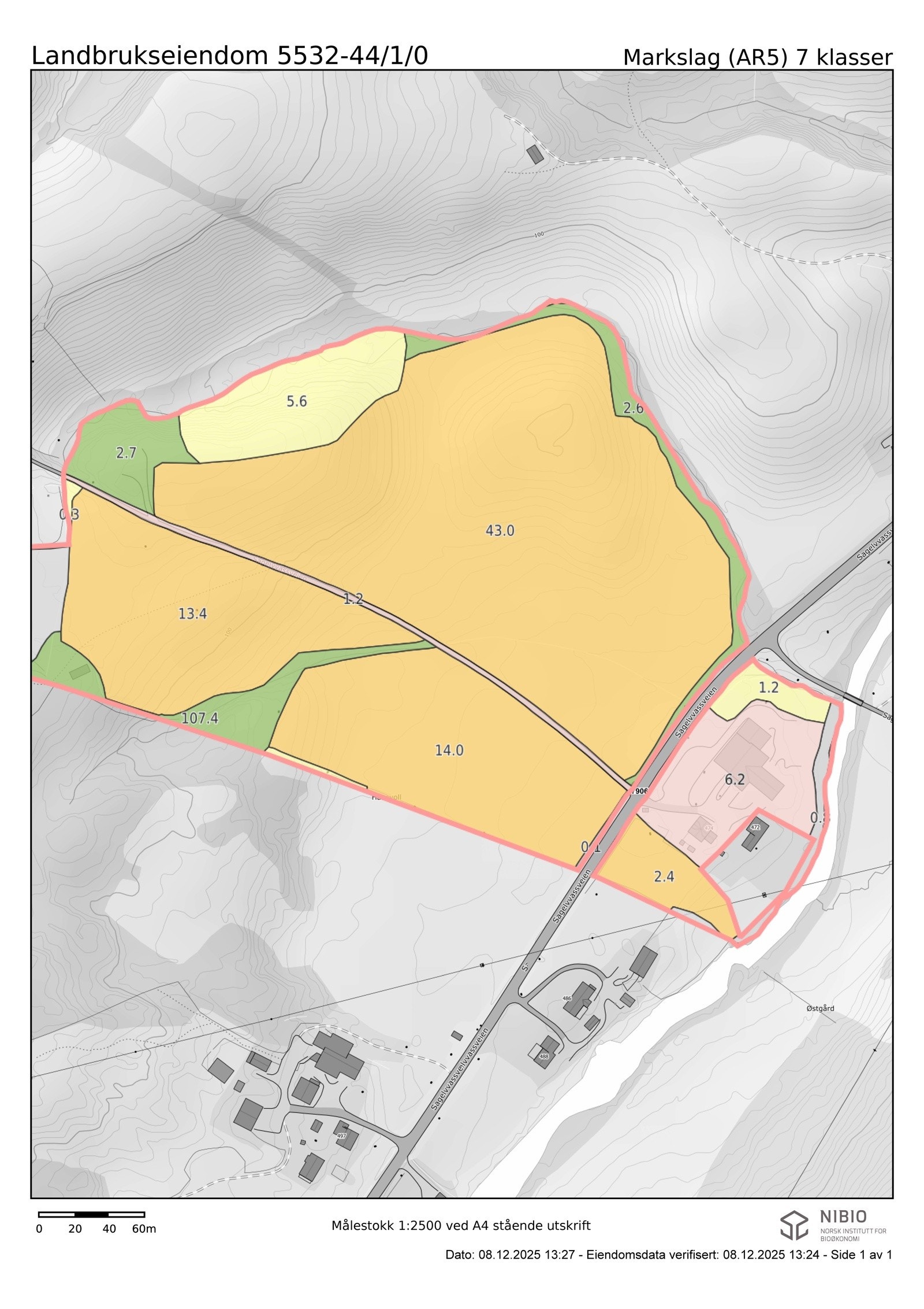 NIBIO gårdskart Galleribilde