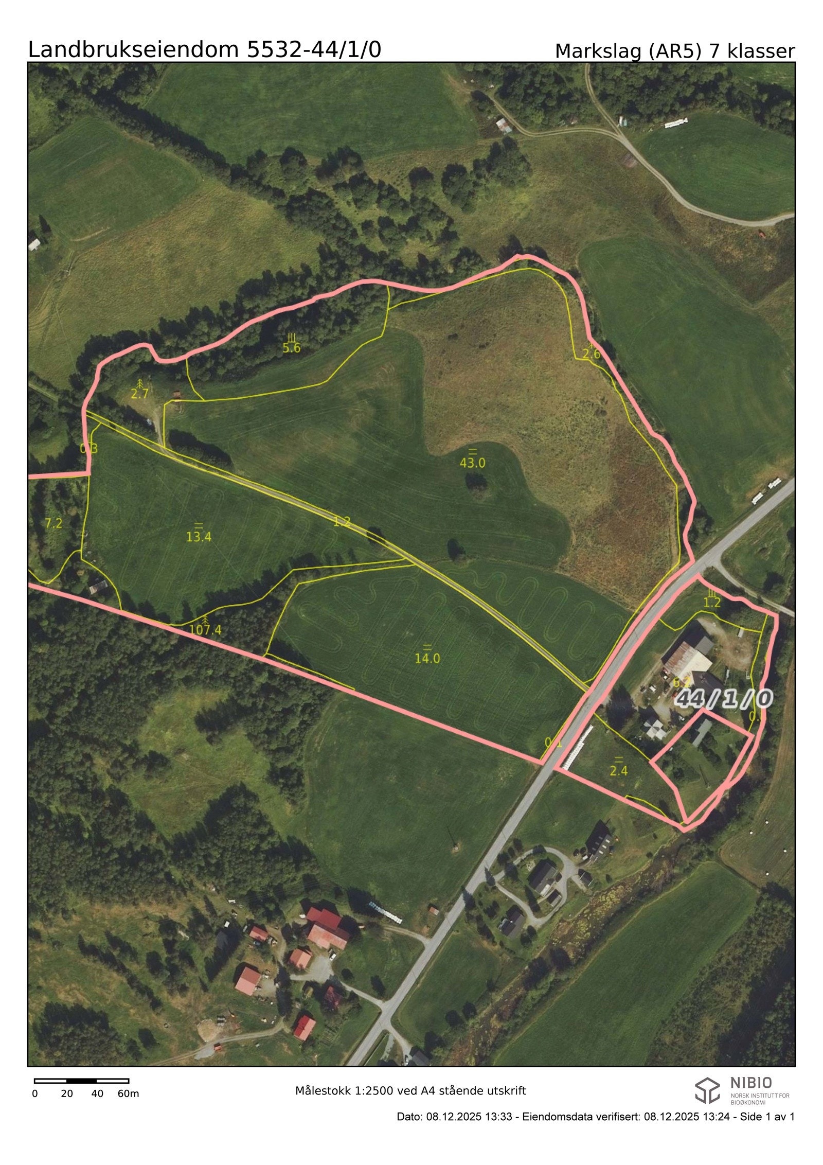 NIBIO gårdskart Galleribilde