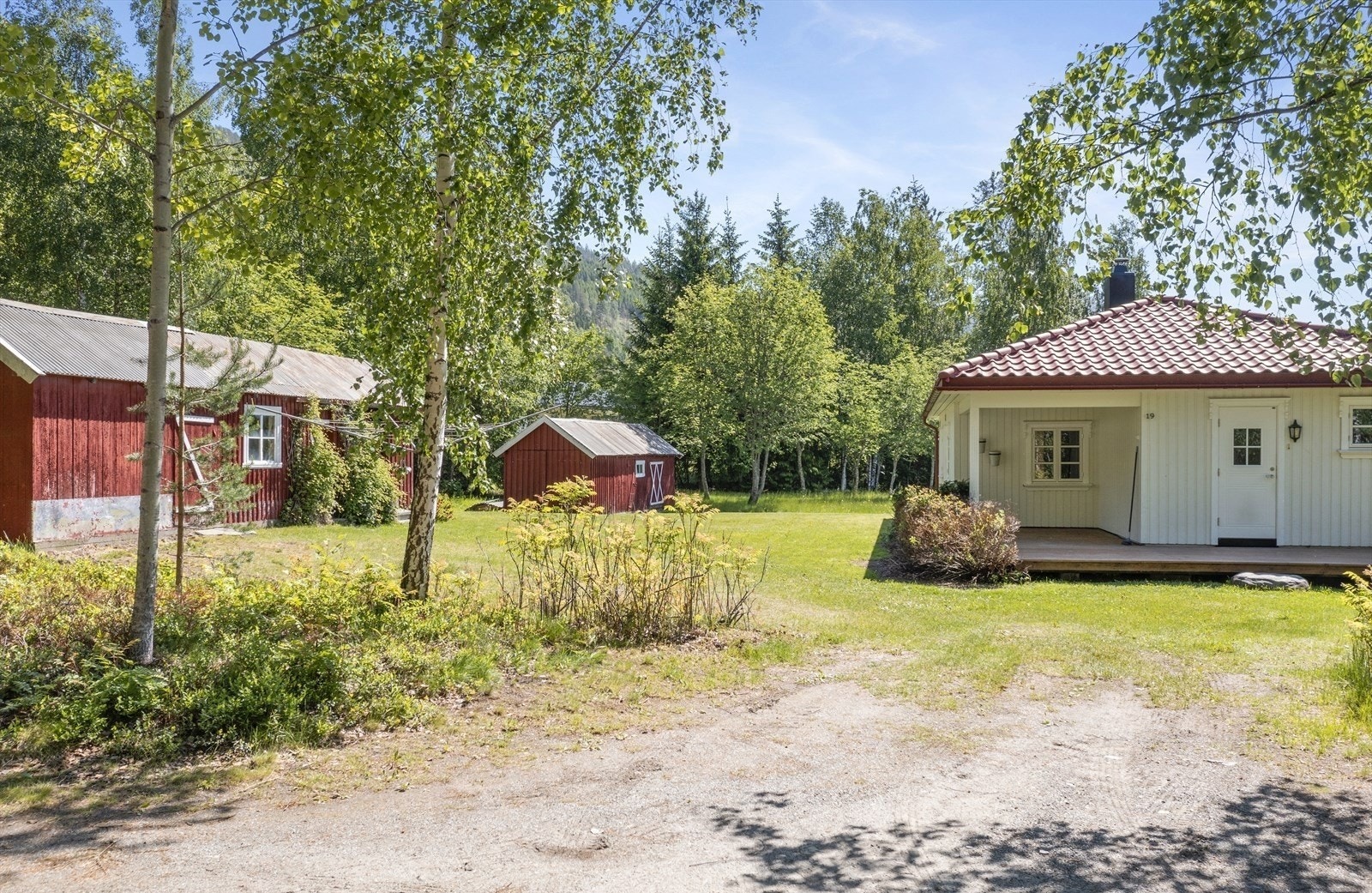 Boligen ligger svært usjenert til. Galleribilde