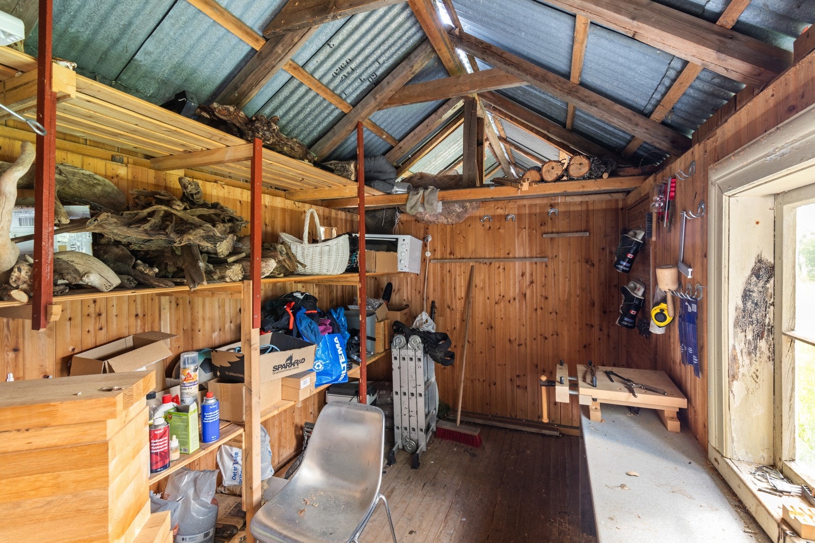 Lagringsplass i uthusene Galleribilde