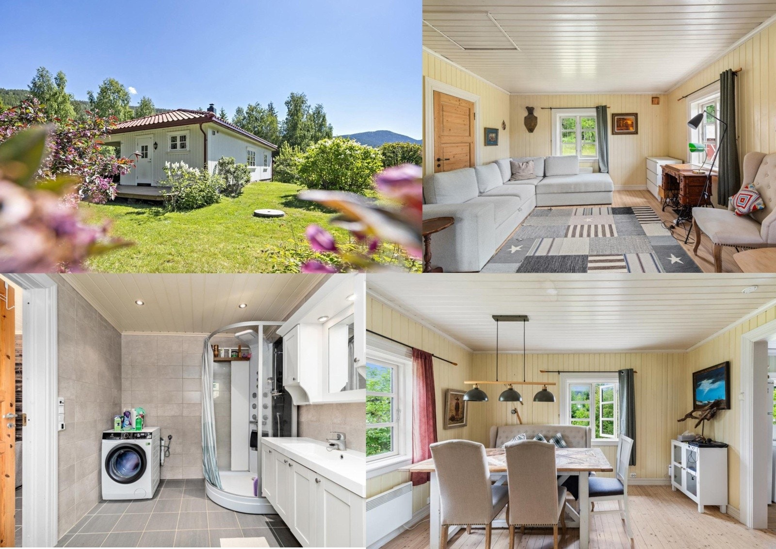 Velkommen til denne koselige eneboligen i frodige omgivelser! Galleribilde