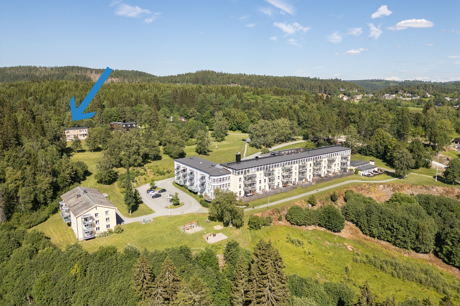 Ringvålvegen 360 ligger i tilknytning til Ringvål Park kun ca. 10 min kjøring fra Heimdal. Galleribilde