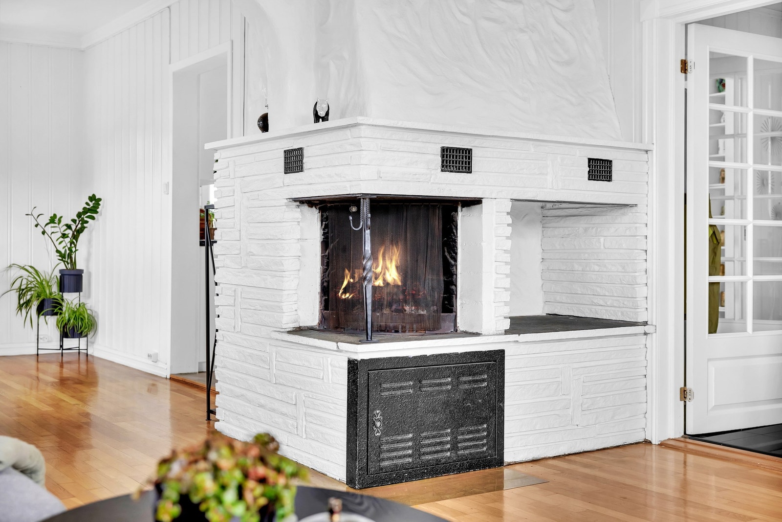 Peiskos på mørke vinterkvelder Galleribilde