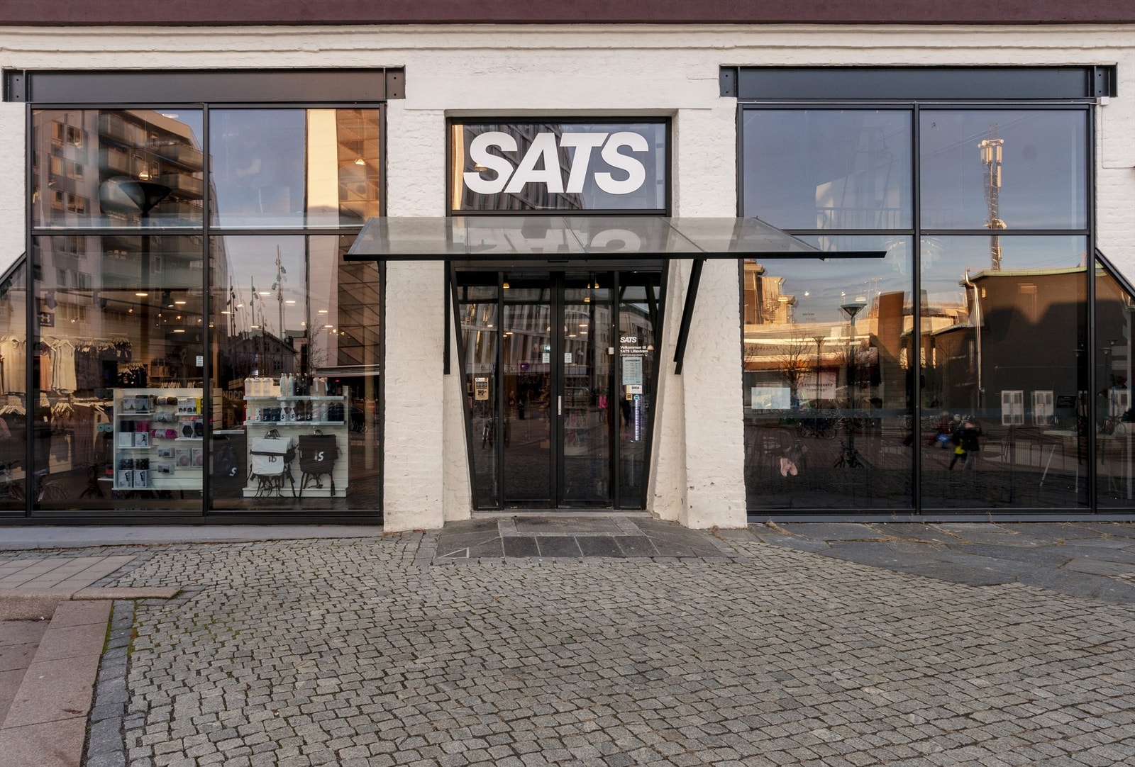 Sats ved togstasjonen Galleribilde