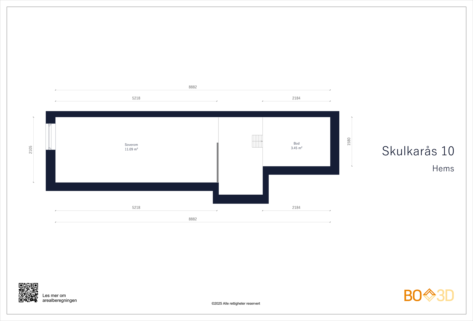 Plantegning hems. Galleribilde