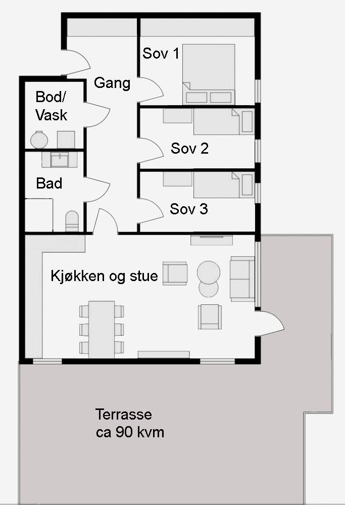 Planløsning Galleribilde