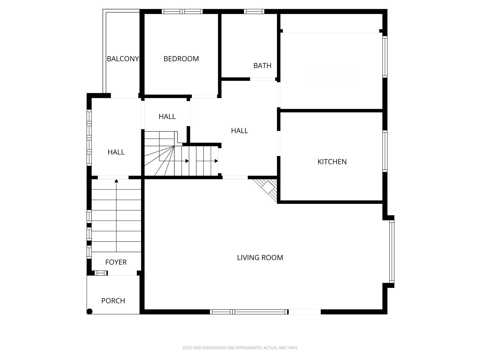 Plantegning første etasje (hovedetasje) Galleribilde