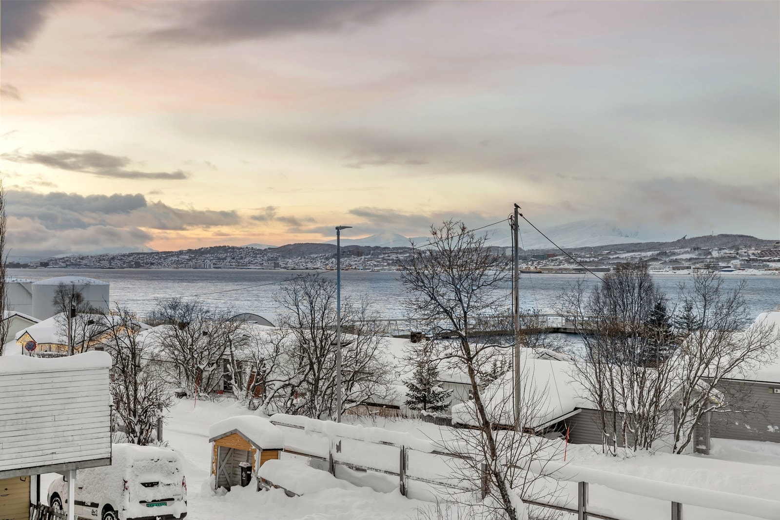 Flott utsikt Galleribilde