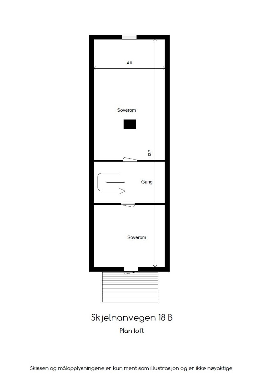 Plantegning, 2. etasje Galleribilde