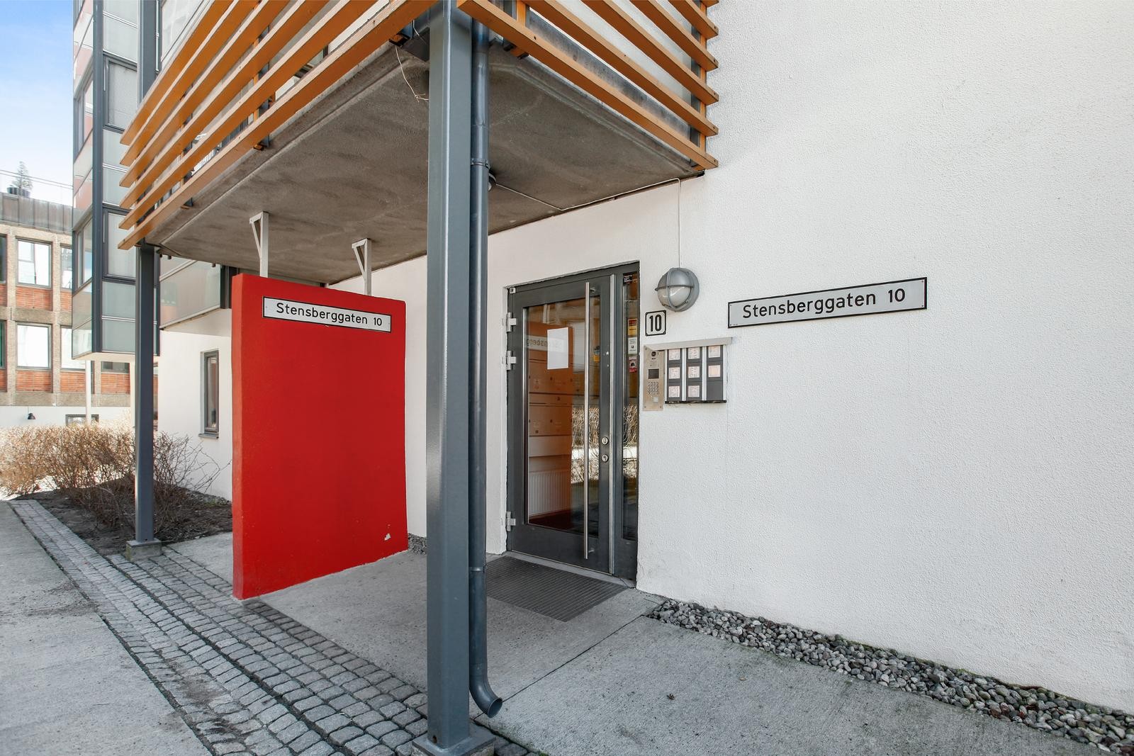 Inngangsparti Galleribilde