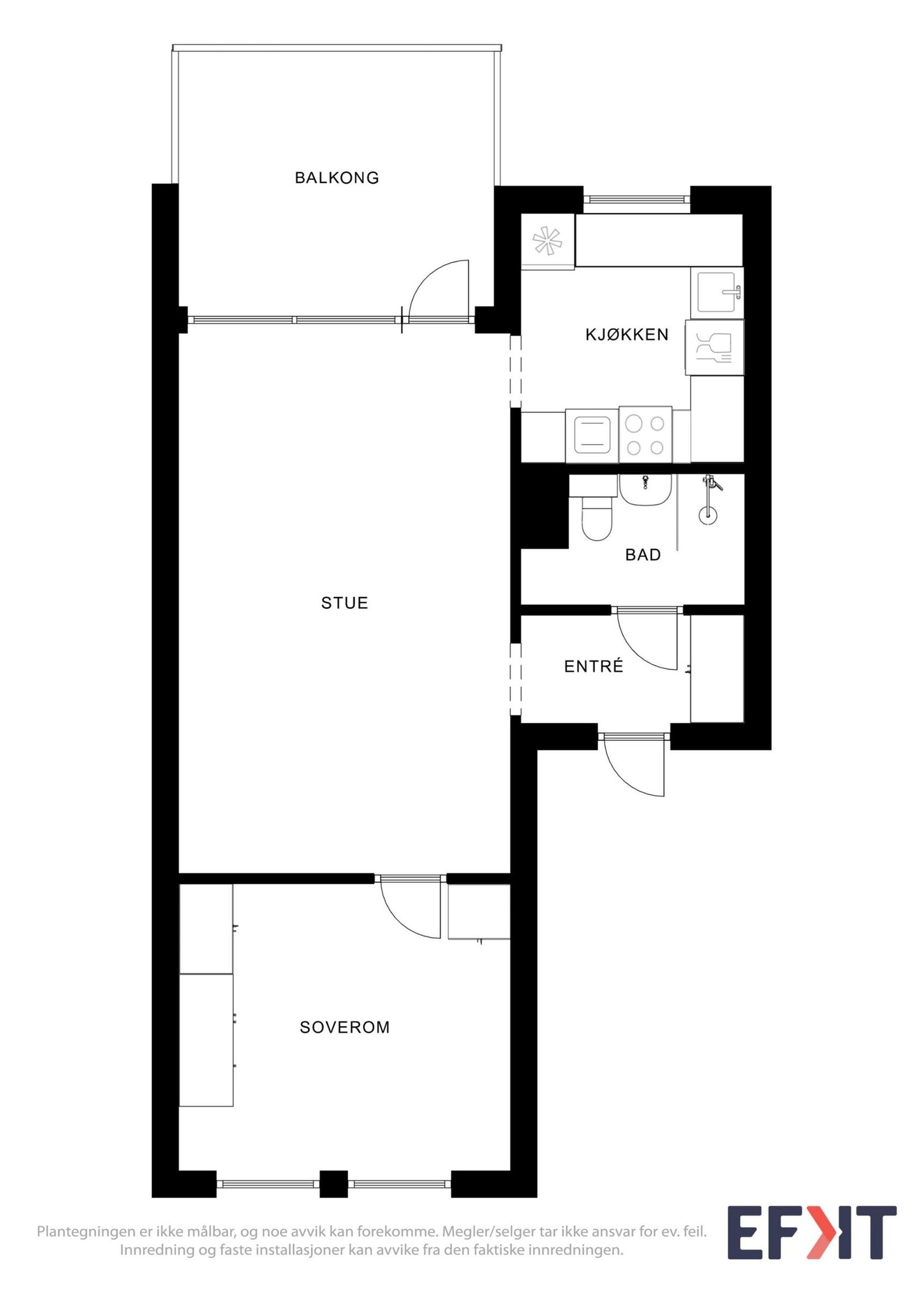 Plantegning. Galleribilde