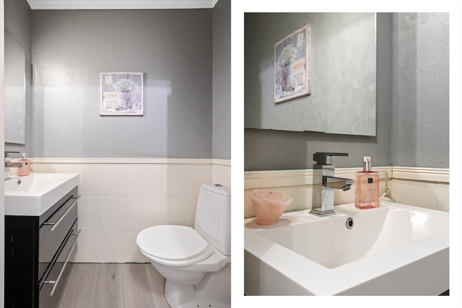 Boligen har også et separat wc på 1,4 kvm. Galleribilde