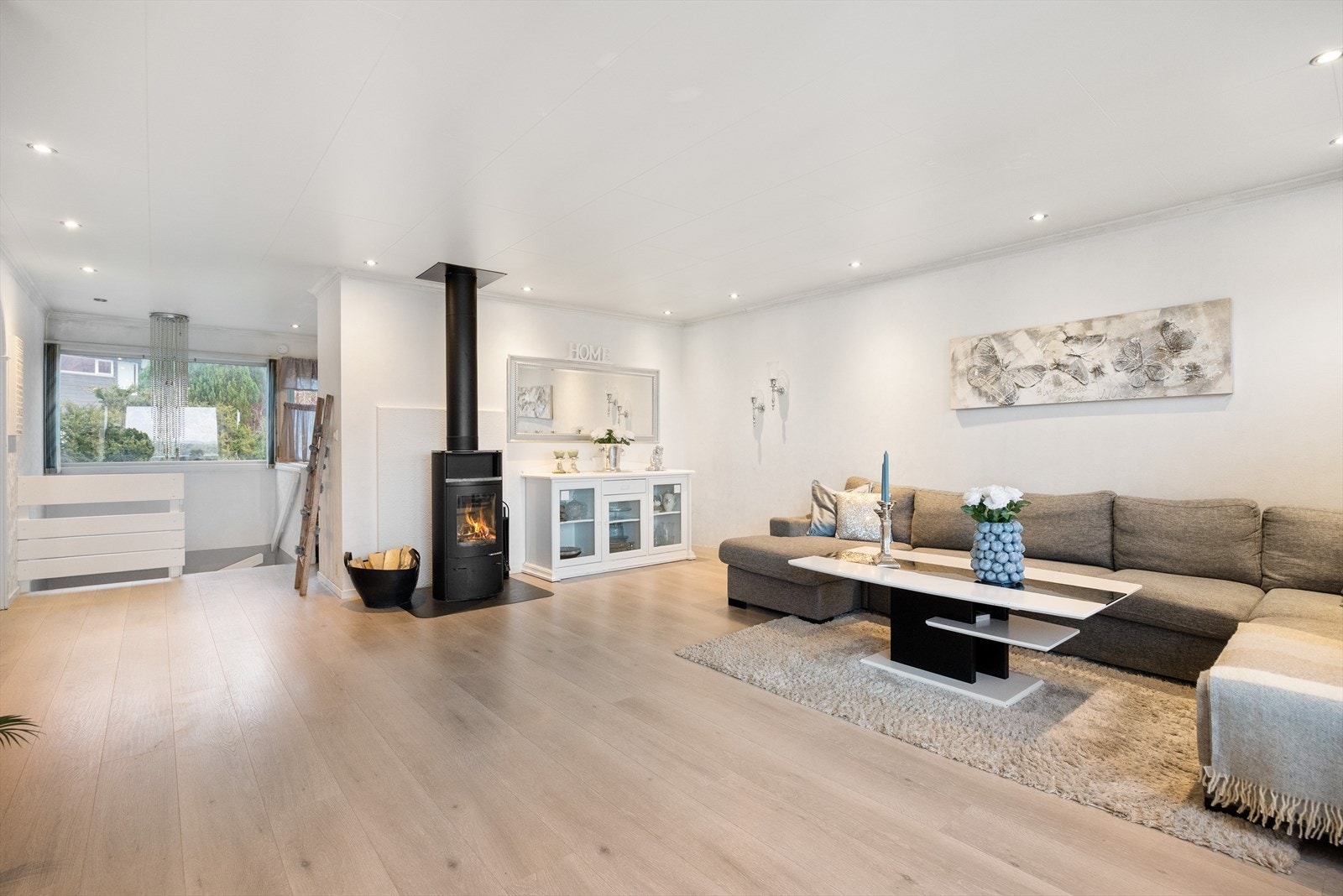 I 2018 fikk etasjen nytt gulv. Galleribilde