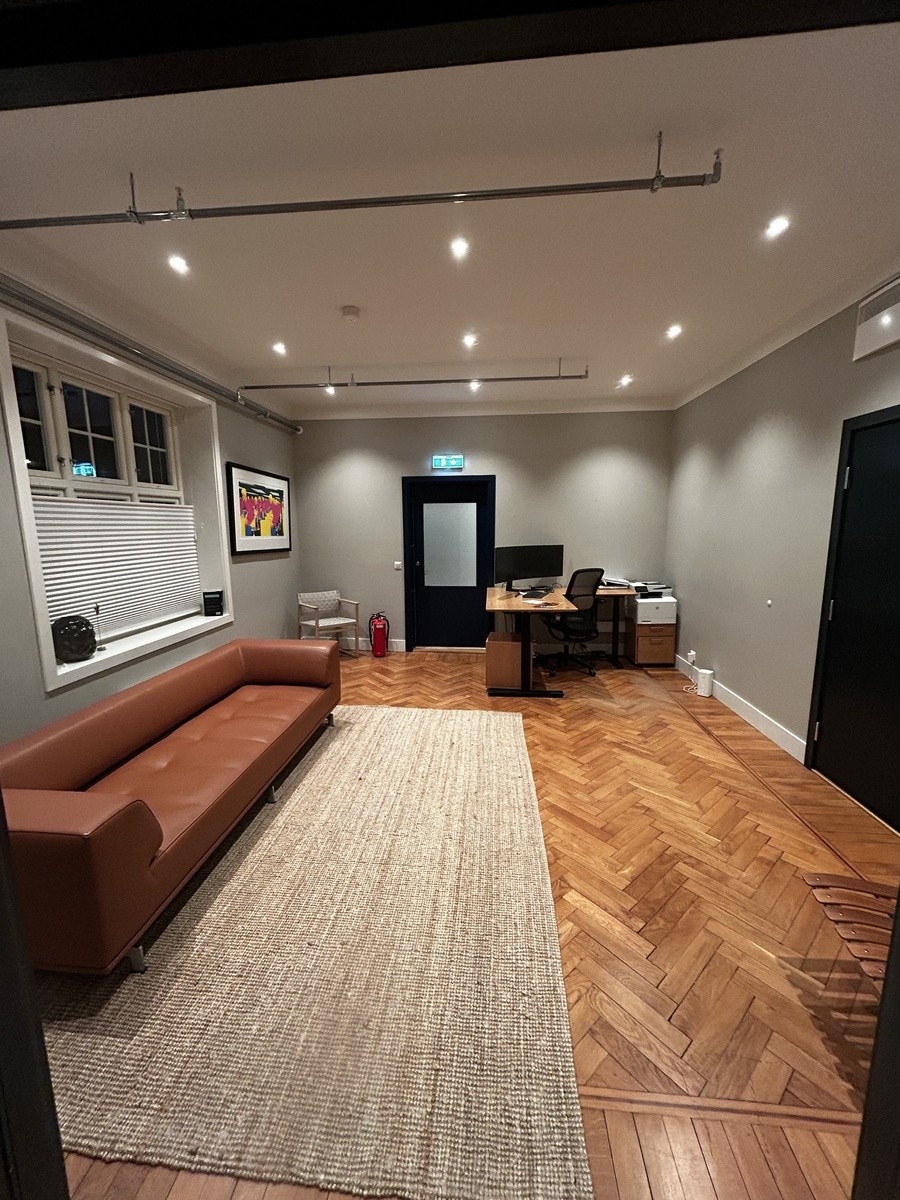 Planlagt som stue Galleribilde