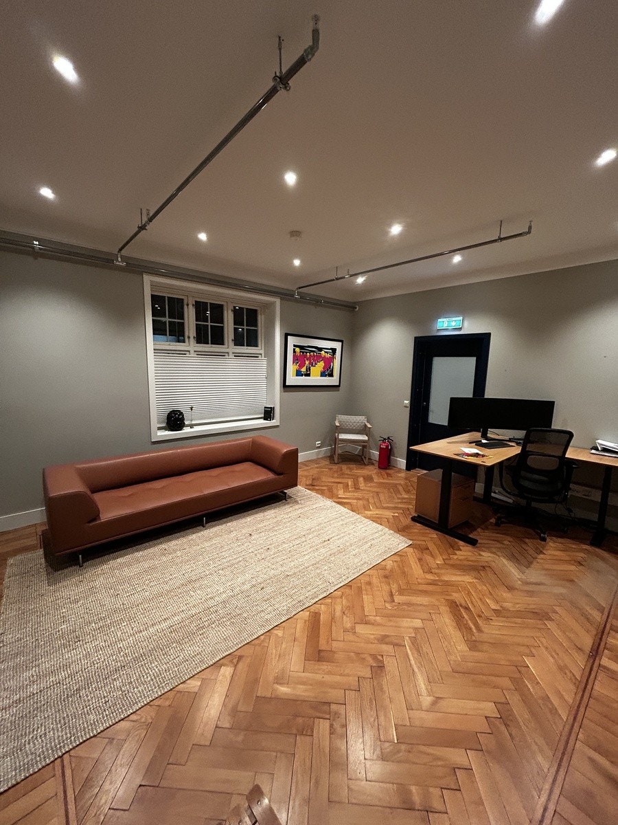 Planlagt som stue Galleribilde