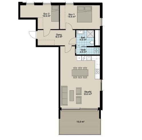 Planløsning Galleribilde