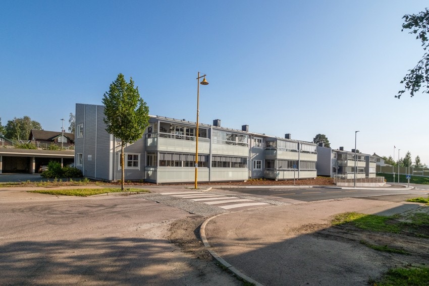 Fasaden av bygget Galleribilde