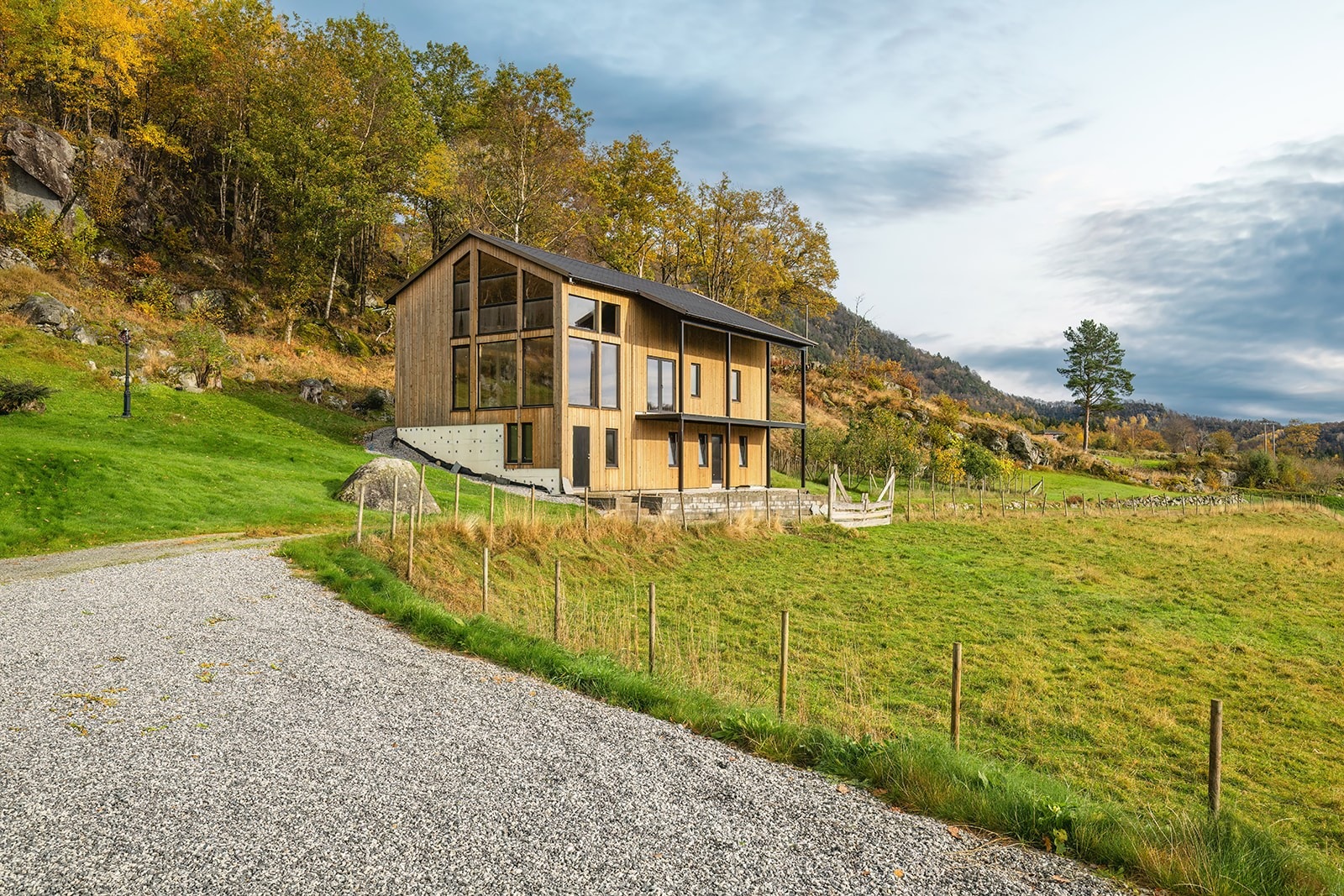 Et hjem i sluttfasen, hvor kjøper kan påvirke de siste valgene og fullføre uttrykket etter egen smak. Galleribilde