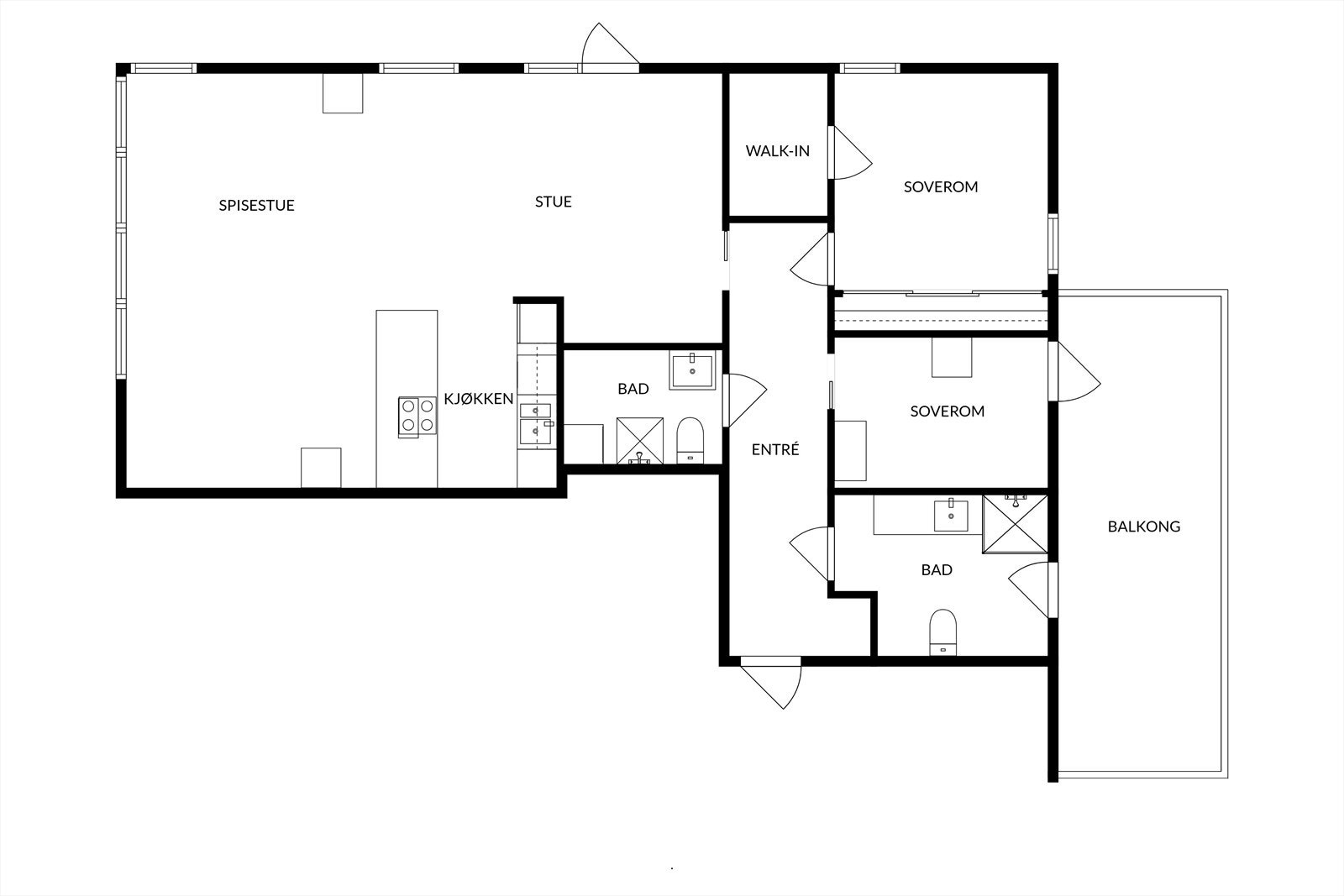 - Plantegning - Galleribilde