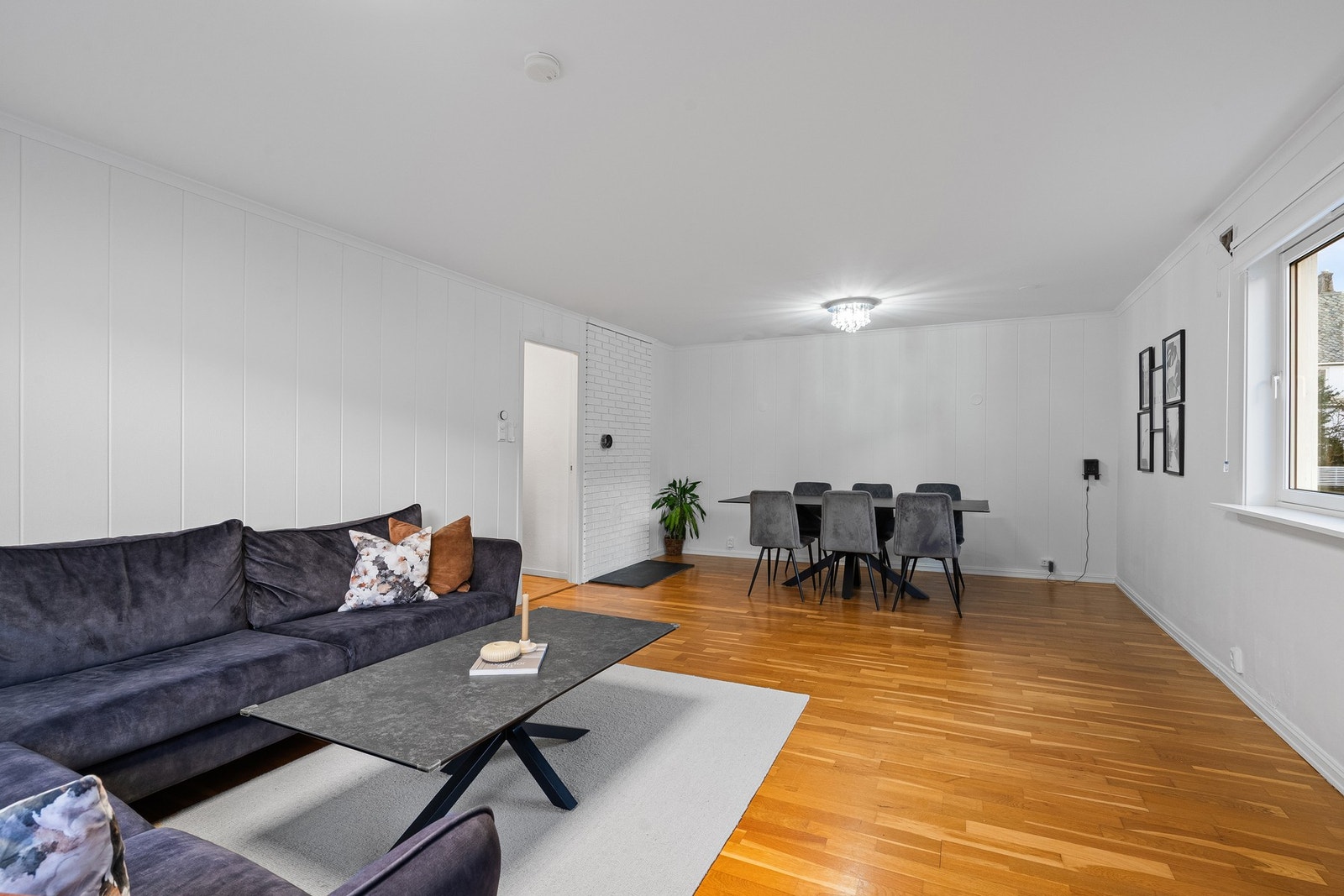 God plass til både salong og spisebord Galleribilde