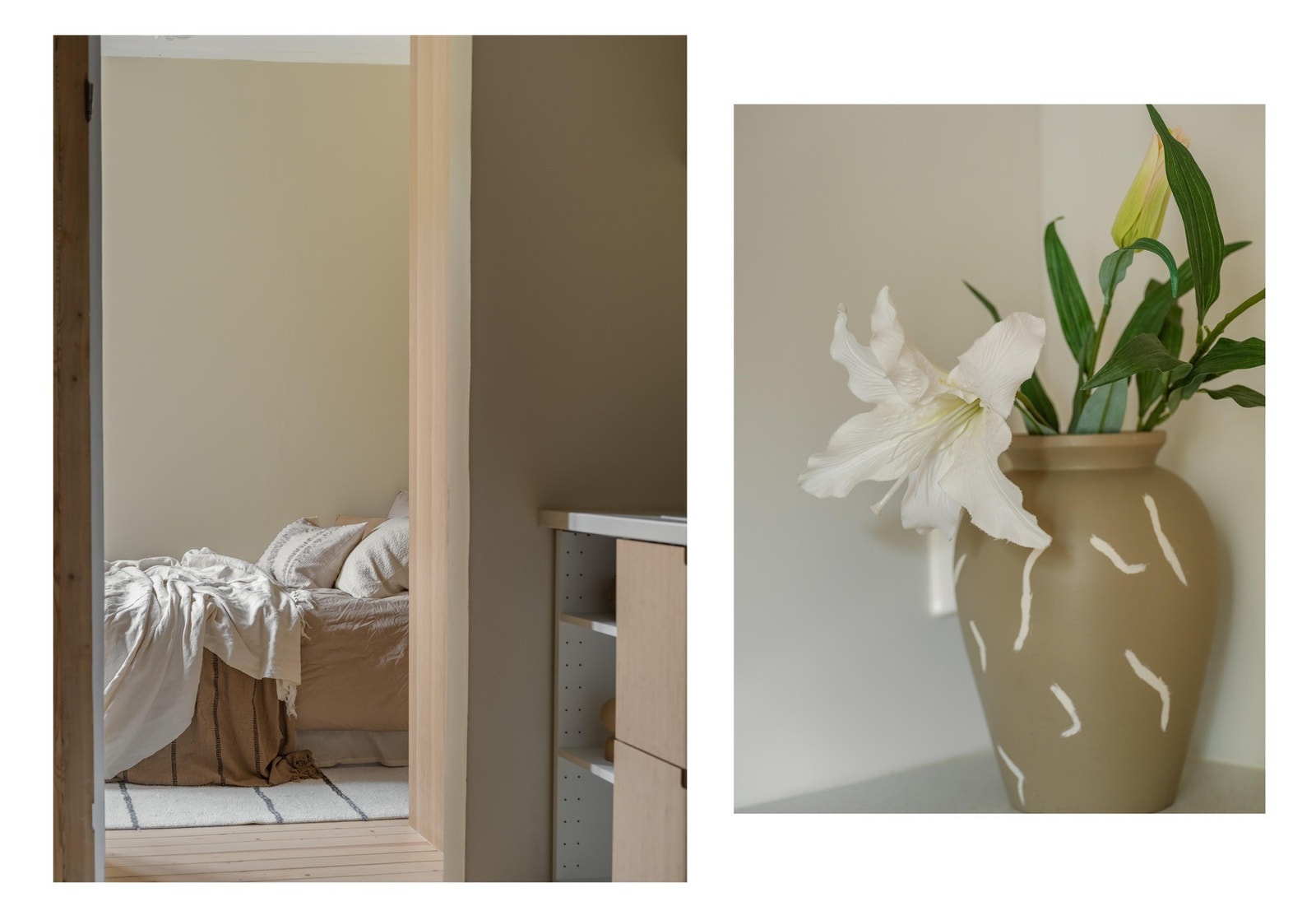 Helt innerst i leiligheten finner vi soverommet. Galleribilde