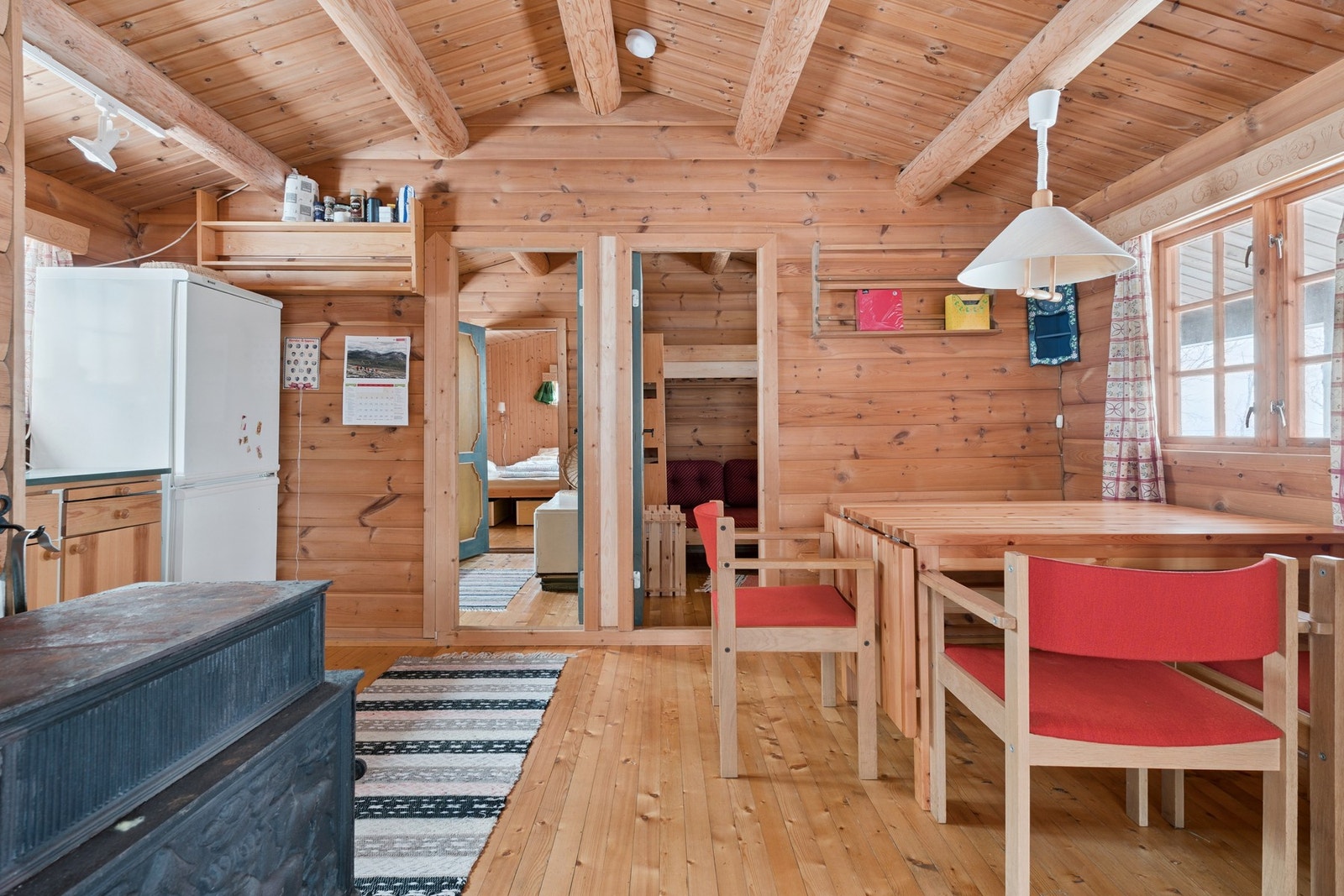 Her er det også plass til egen spisegruppe. Galleribilde