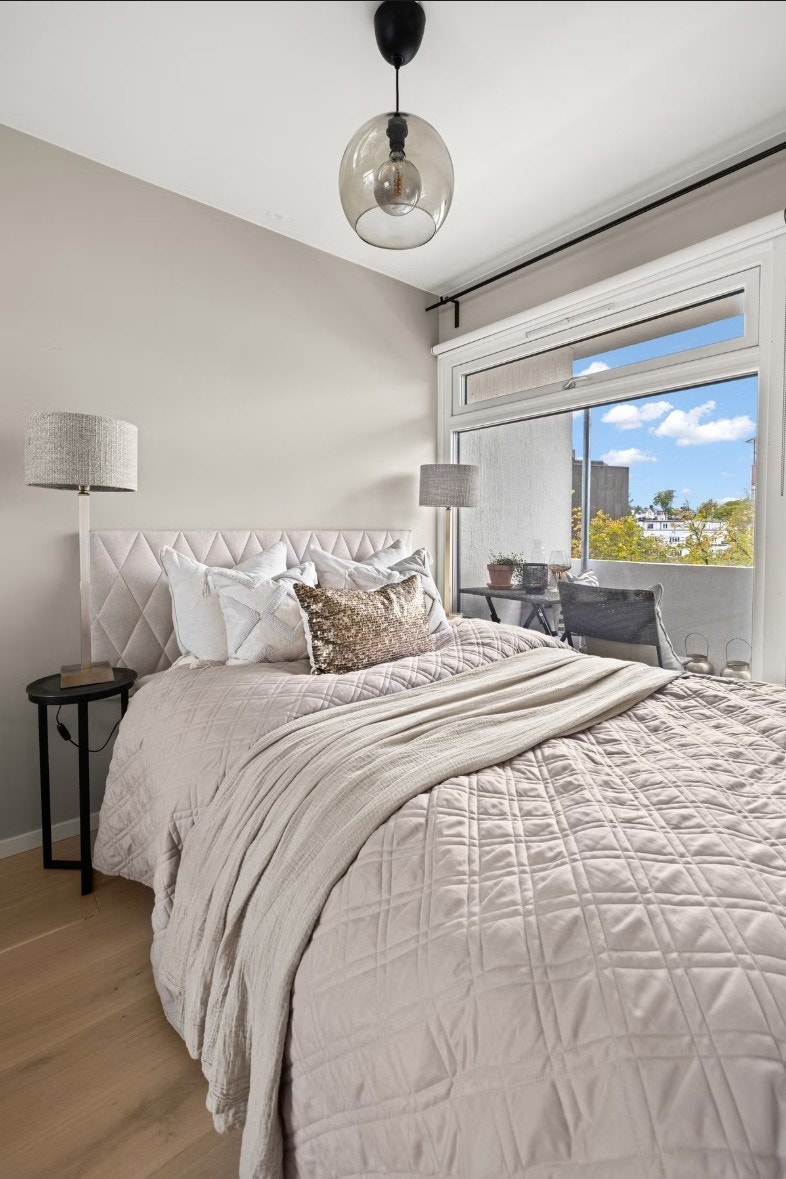 Romslig soverom Galleribilde