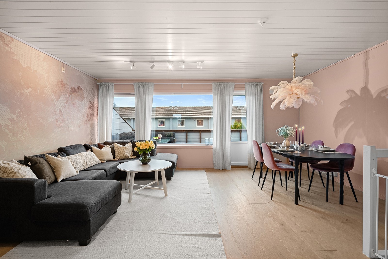 Romslig stue Galleribilde