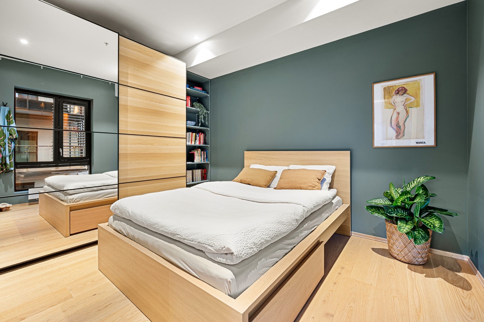 Hovedsoverommet er på 10,3 kvadratmeter. Galleribilde