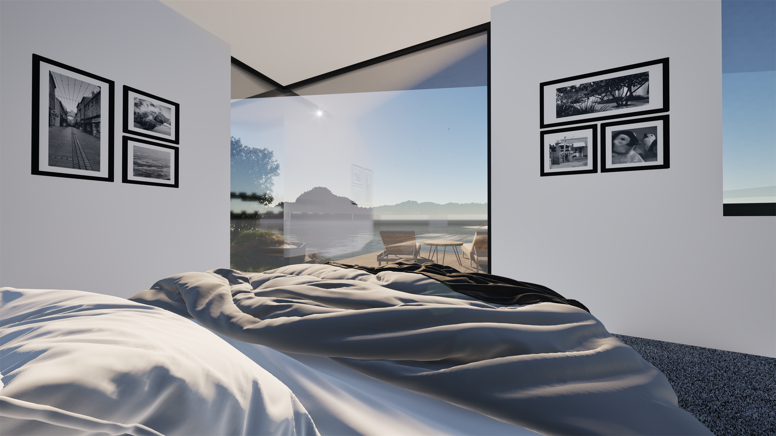 Dette kan bli din nye utsikt fra soverommet. Galleribilde