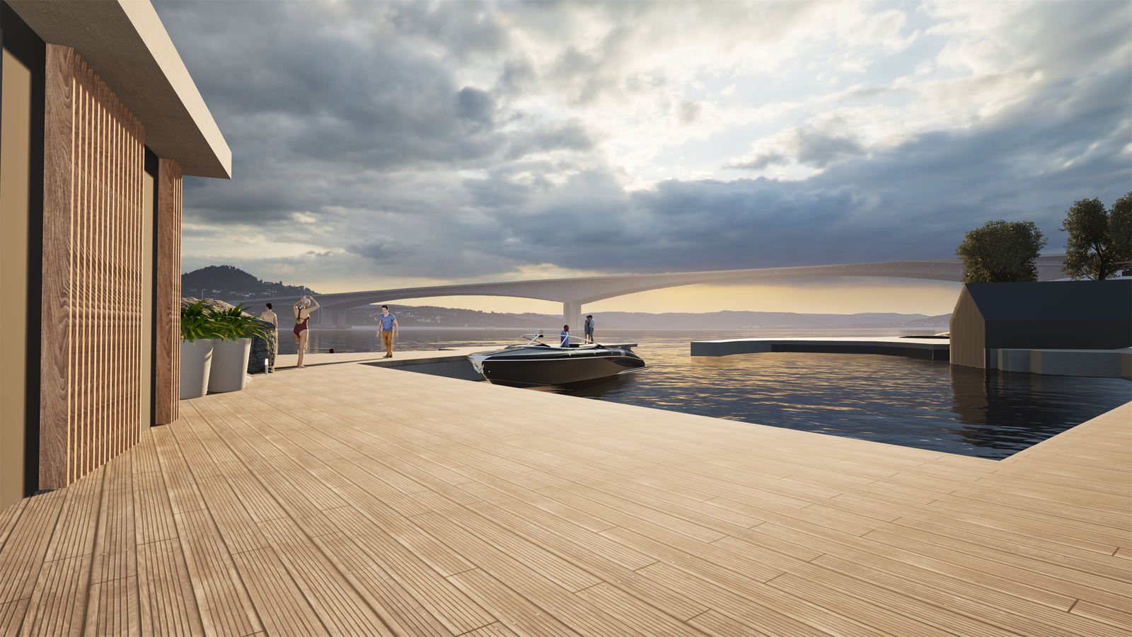 Egen lun havn. Galleribilde