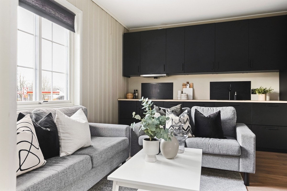 Velkommen til Thomas Hisrch gate 1! Eksklusiv og topmoderne leilighet med svært attraktiv beliggenhet. Galleribilde