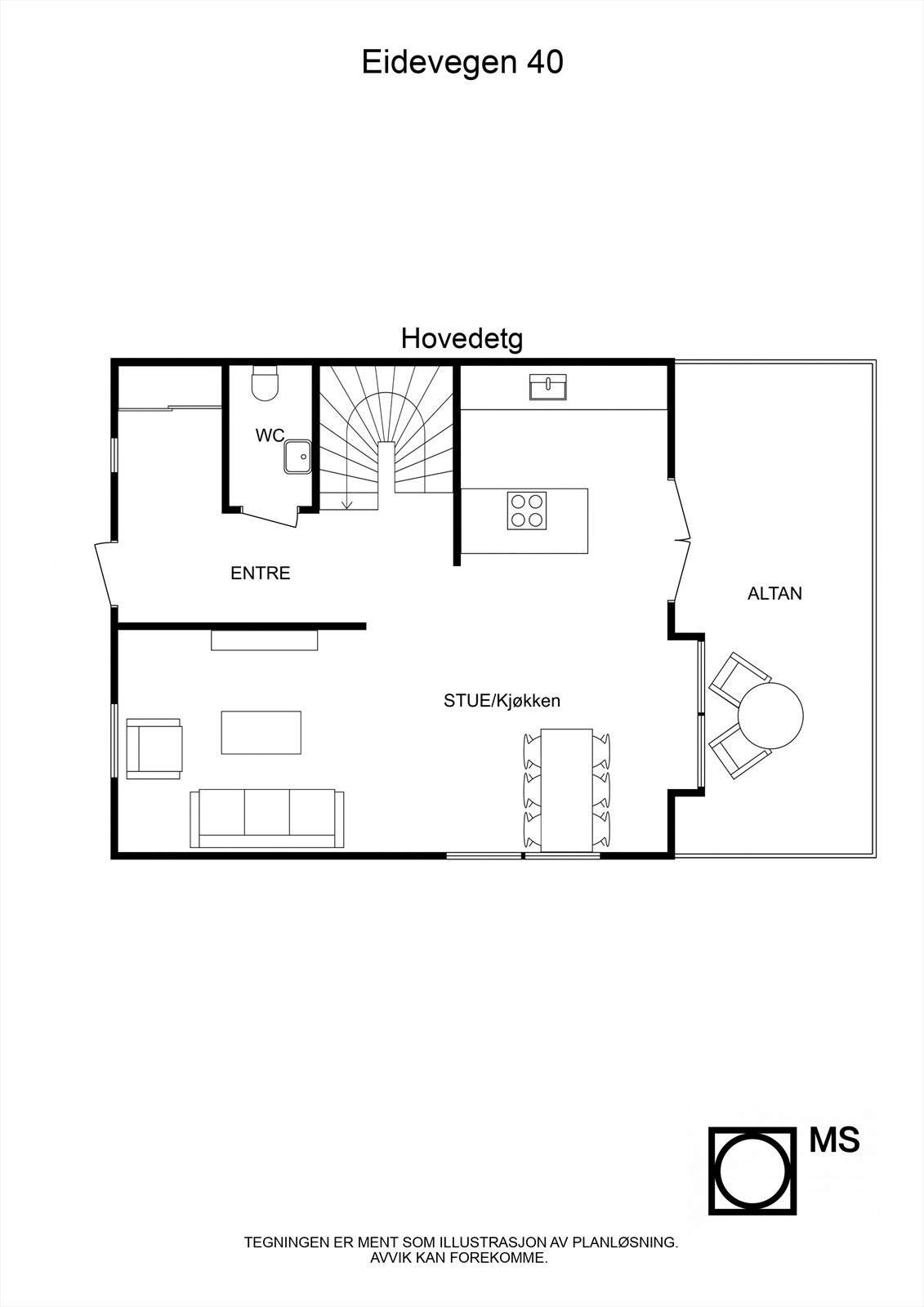 Hovedetasje Galleribilde