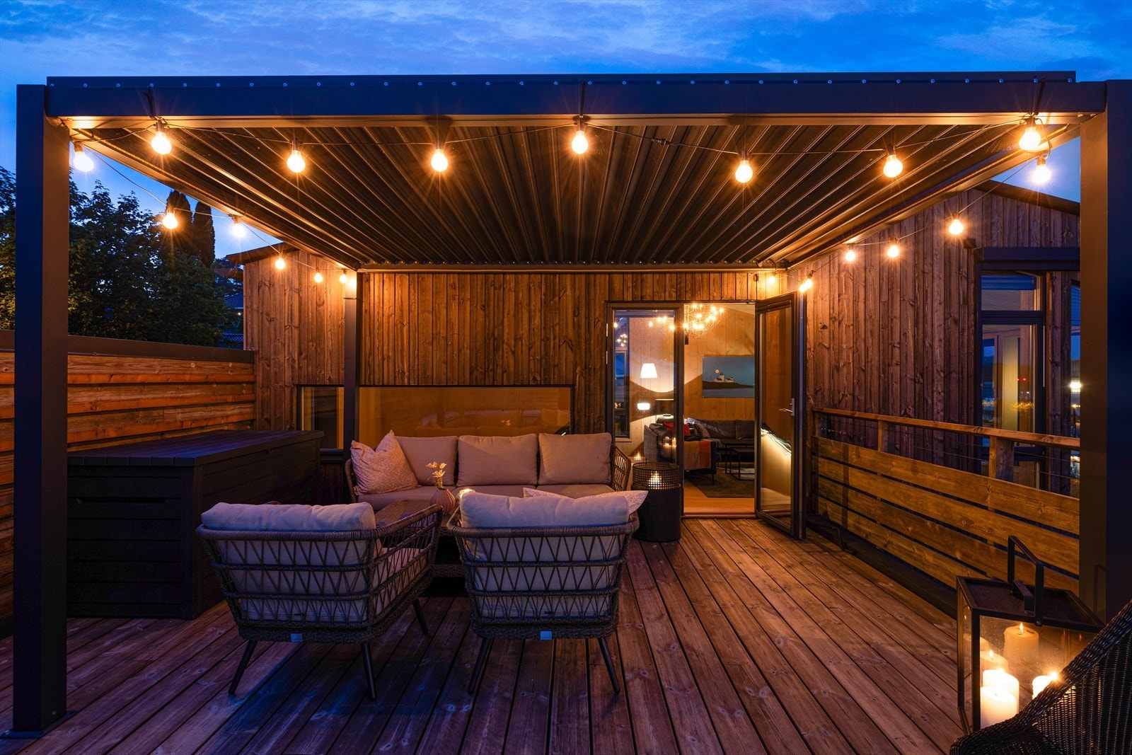 Idyll på terrassen! Galleribilde