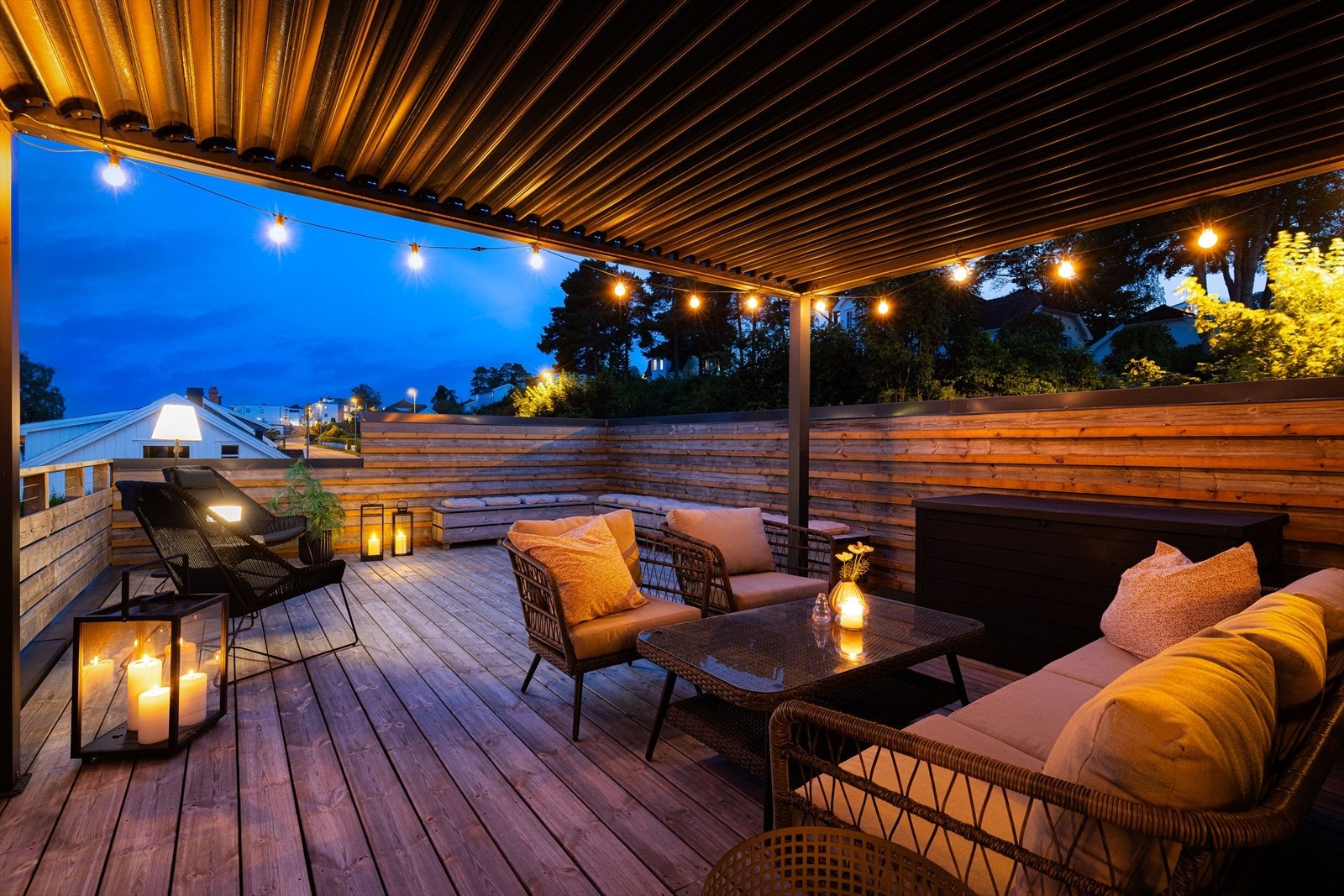 Idyll på takterrassen! Galleribilde