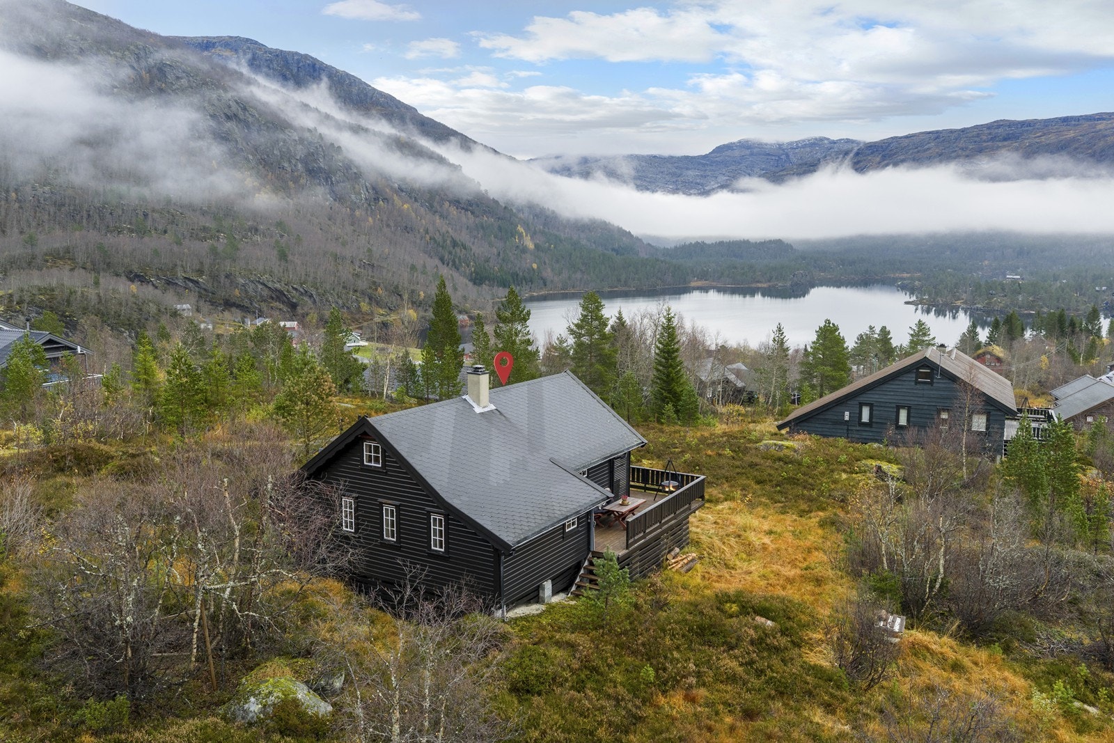 Her får du en fin kombinasjon av ro og aktivitet, med muligheter for både avslapning og eventyr. Galleribilde