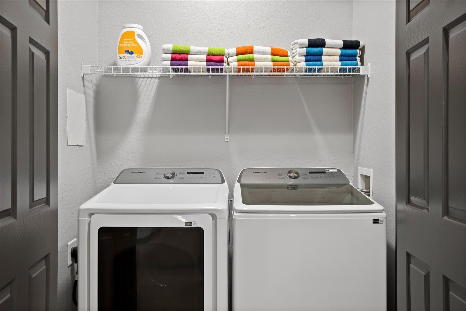 Vaske- og tørkemuligheter inne i leiligheten Galleribilde