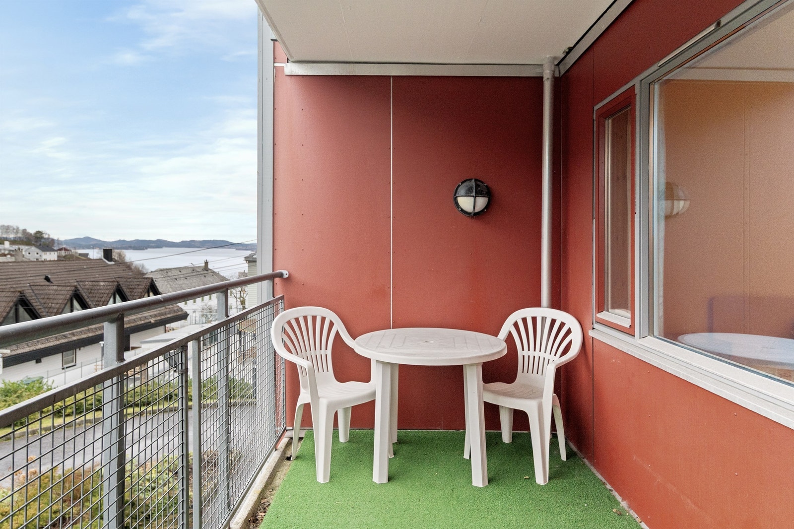 Balkong på 7 kvm med flott utsikt! Galleribilde