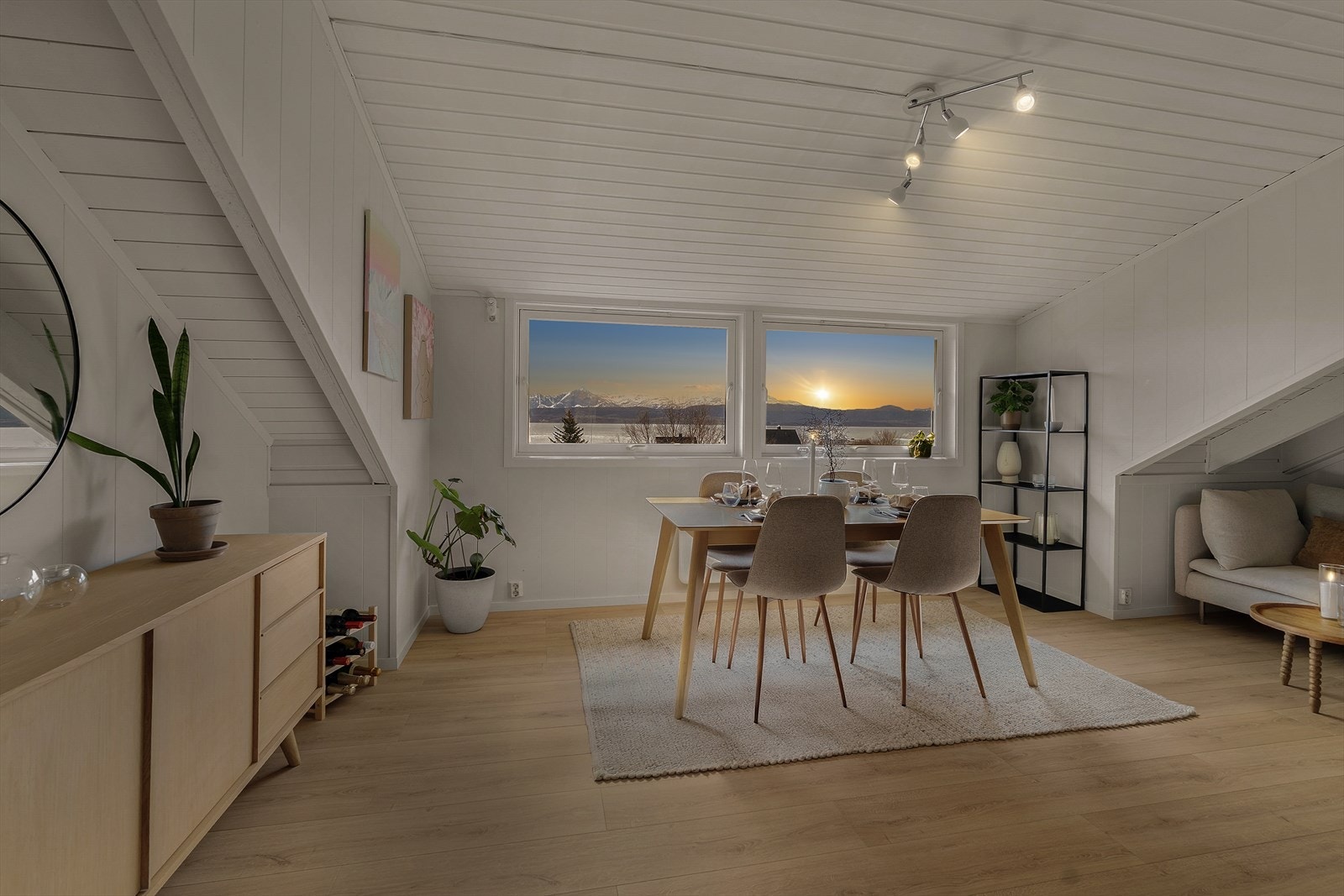 Kveldsstemning. Galleribilde