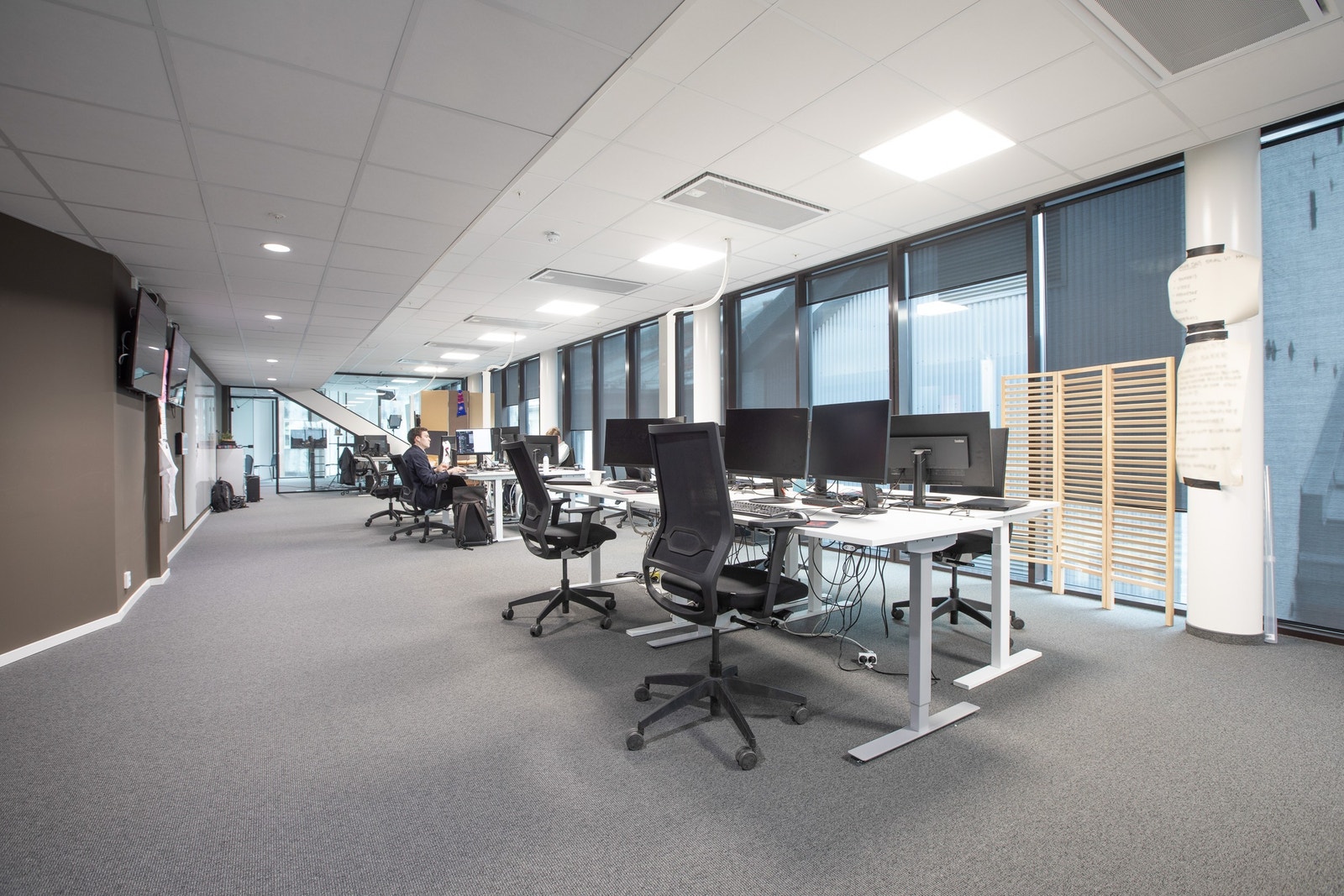 De ledige arealene Galleribilde