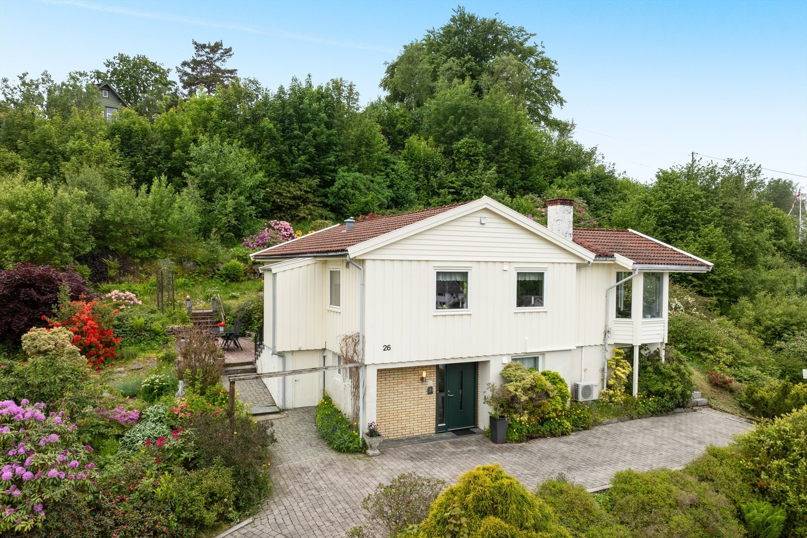 Nærområdet byr på flotte tur- og friluftsmuligheter året rundt. Et gruset stinett slynger seg gjennom skog og langs fjorden, og er tilrettelagt for barnevogn og rullestol. Galleribilde