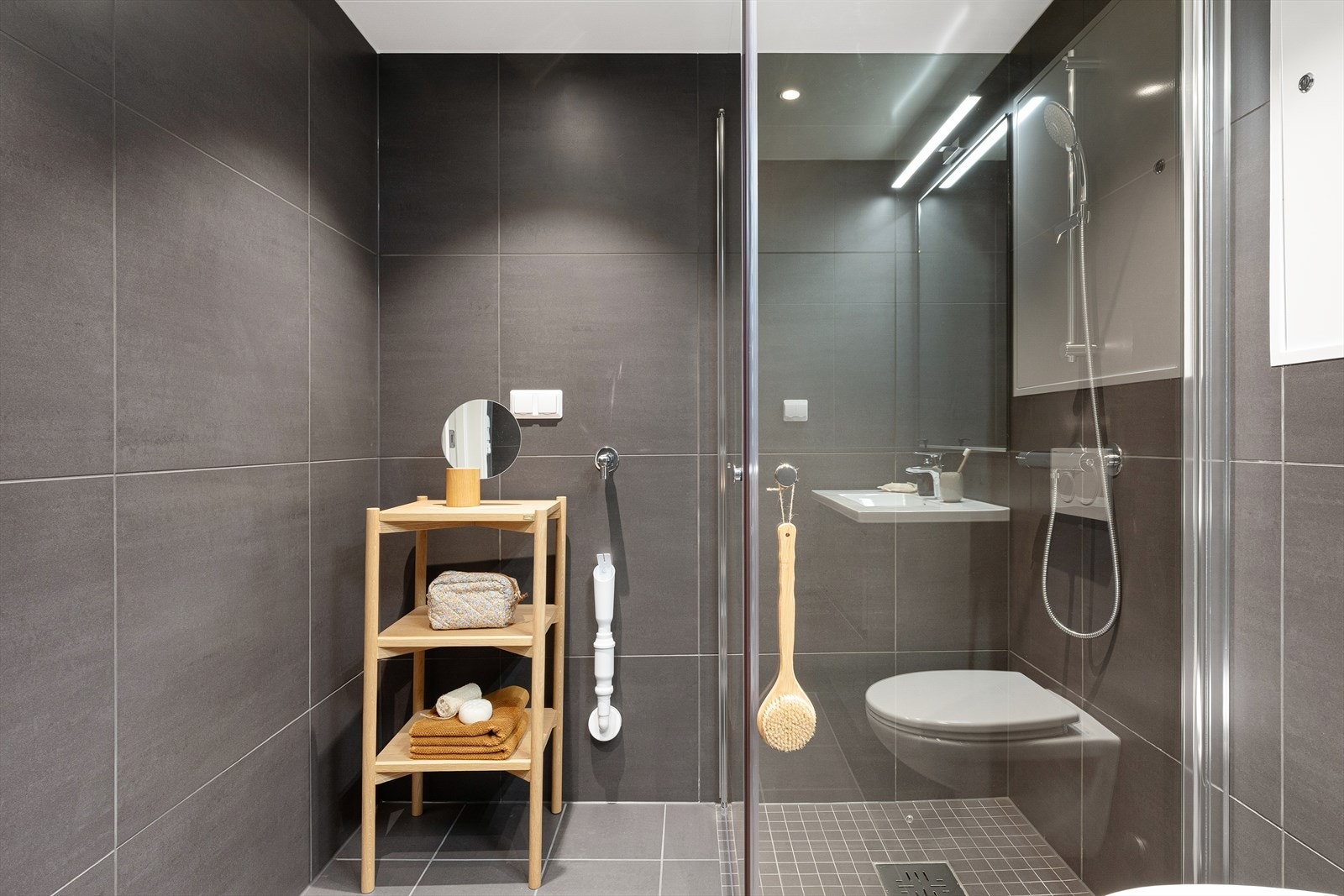 Her er det også opplegg for vaskemaskin. Galleribilde