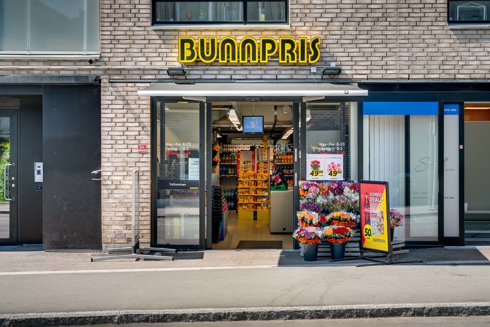 For dagligvare finner du Bunnpris like i nærheten. Galleribilde