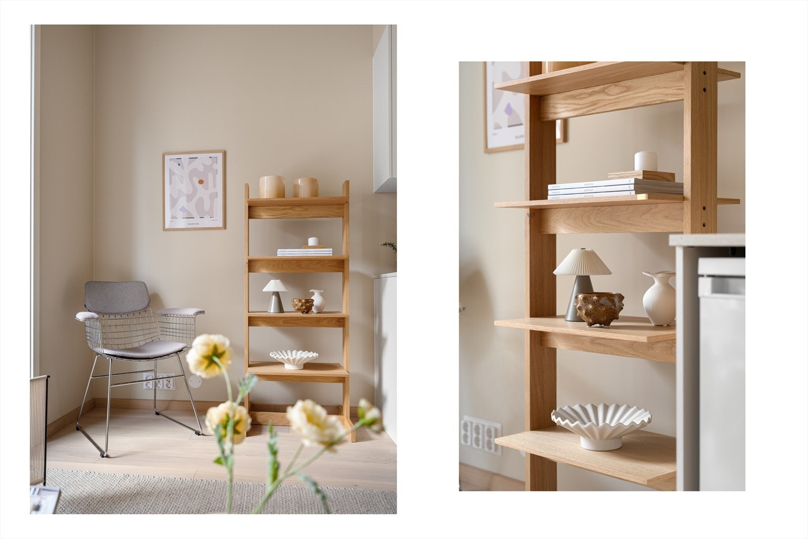 Alternativt er det god plass til en garderobeløsning som gir leietakeren gode oppbevaringsmuligheter. Her får du en hybel som byr på gode møbleringsmuligheter. Galleribilde